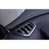 Instrument L&R Air Outlet Vent Trim For Benz E-Class 2016-2021 ABS Carbon Fiber