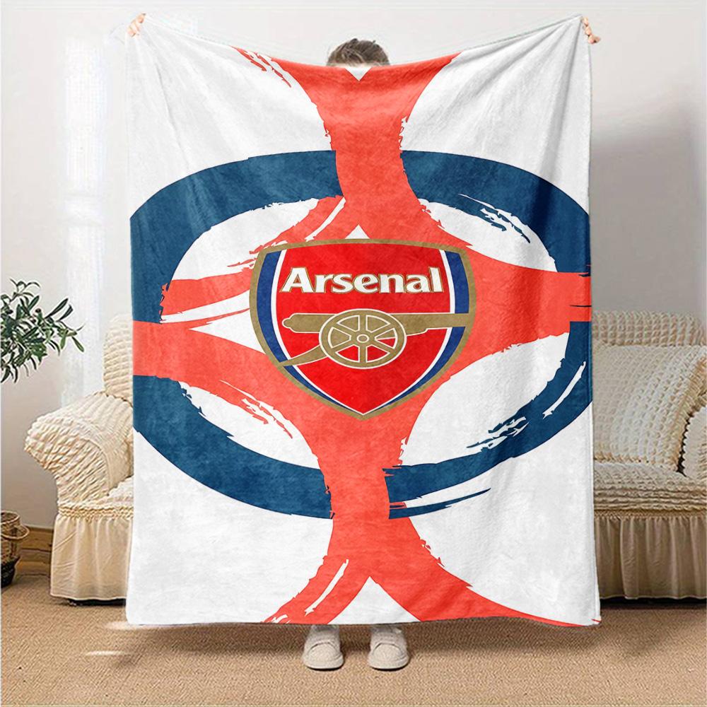 Arsenal Blanket Soft Warm Cozy Suitable for Chair Picnics Bedding for All Seasons Digital Print Unique Gift for Family and Friends Camping