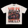 Miles Morales Spider-Man Movie Graphic T-shirt Women's Men's Oversized Streetwear Y2k Hip Hop Harajuku Short Sleeves High Quality Female Male Clothing