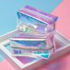 2025 Creative TPU Laser Waterproof Makeup Bag Portable Travel Washroom Storage Bag Mini Waterproof Handbag for Women Hz4902