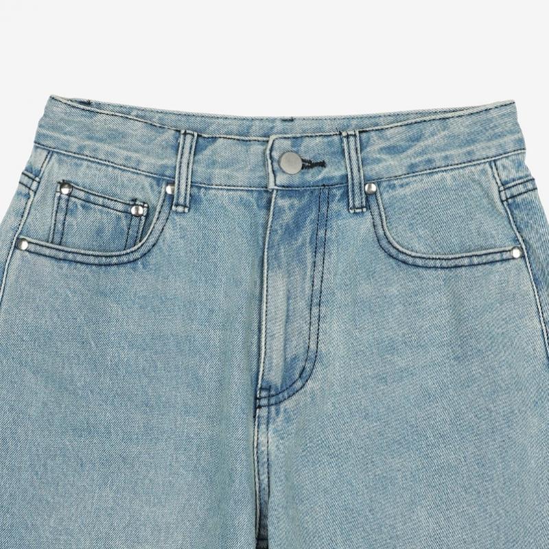 2ND SKIN Denim Roll Up Pants Ifwsn2200