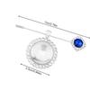 1Pc Photo Charm DIY Memorial Photo Alloy Pin Brooch Weddings Anniversaries Picture Frame With Pendant