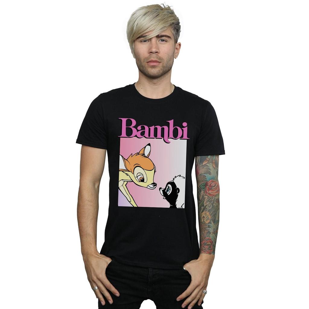 Disney Herren Bambi Nice To Meet You T-Shirt