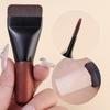 1pcSimple Mini Flat Top Foundation Brush Soft Hair Thin Face Contour Brush BB Cream Mixed Foundation Cream Makeup Brush Makeup Too