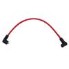 Long Lasting Ignitions Wiring with 90 Degree Designs Heat Resistant Spark Plugs Wires for 4 Cylinders Engine in Vintage Car