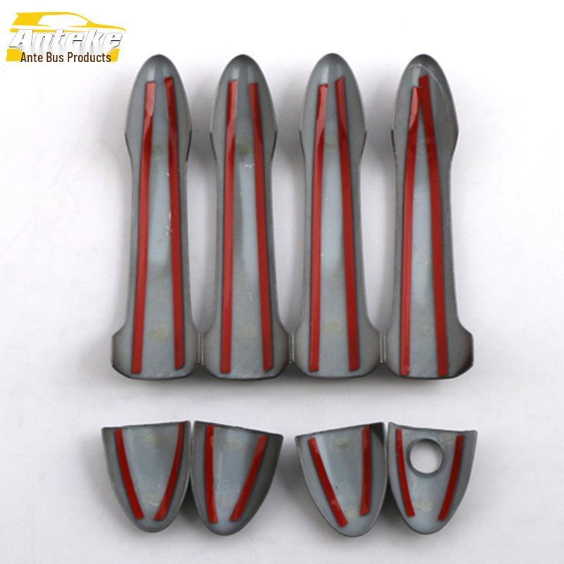 Fits 19 Cruze Models: Bright Strip Handle & Door Armrest Decorative Stickers - Exterior Accessories