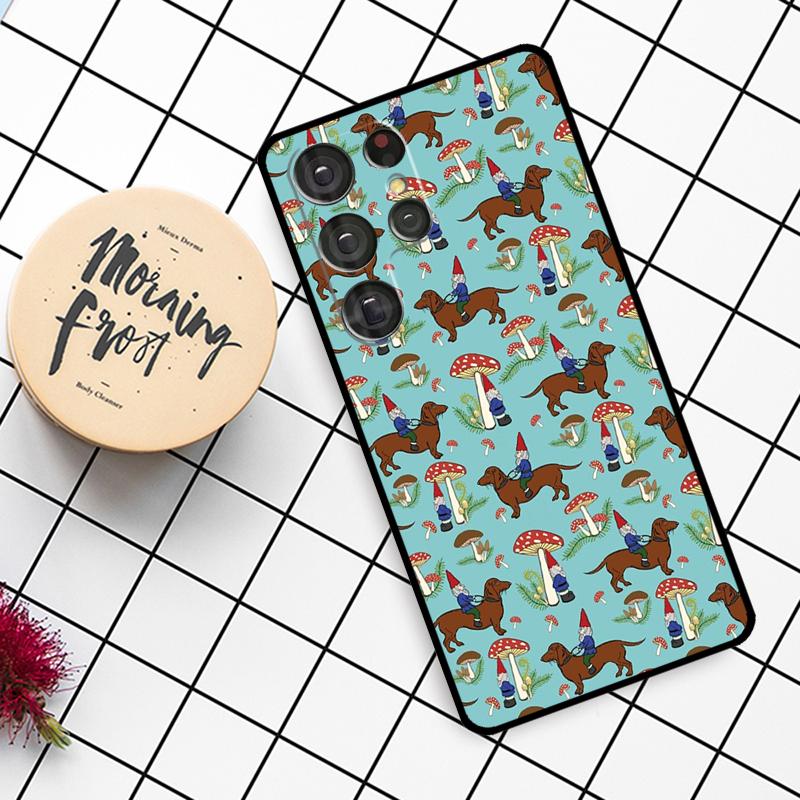 DACHSHUND Case For Samsung Galaxy S23 S21 S22 Ultra S8 S9 S10 Note 10 Plus Note 20 Ultra S20 FE Cover