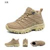 Men's High-Top Outdoor Hiking Shoes Breathable Mesh Non-slip Durable Trail Casual Shoes