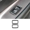 Carbon Fiber Interior Rear Window Control Cover Trim For Dodge Journey 2011-2018