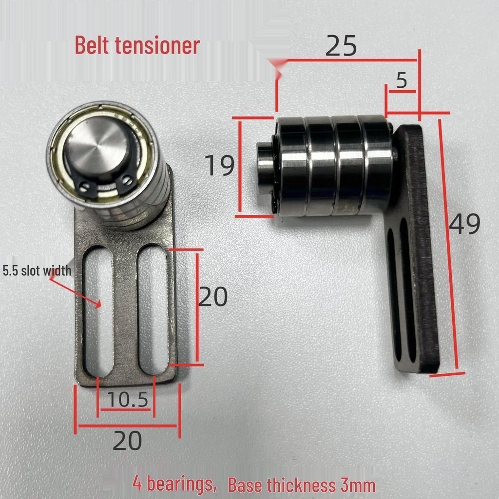 PU Belt Tensioner Pulley for Traction, Take-Up Roller, and Motor Timing Applications