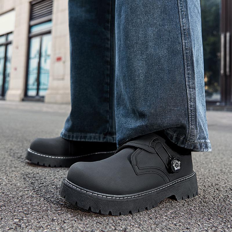 Fashion CYYTL Dress Shoes Leather Office Work Mens Loafers Casual Platform Sneakers Outdoor Walking Fashion Sport Luxury Designer Summer