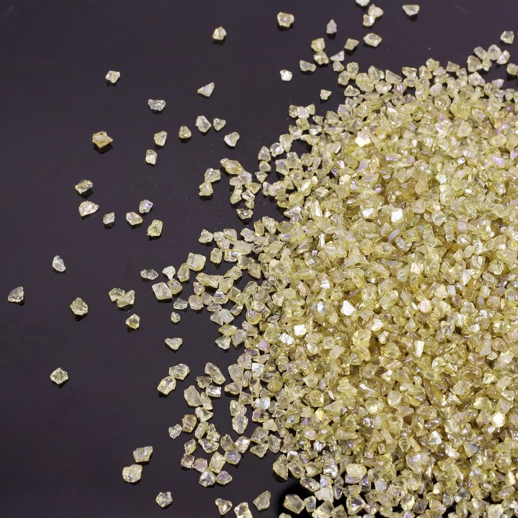 Glass Crushed Stone AB Iridescence