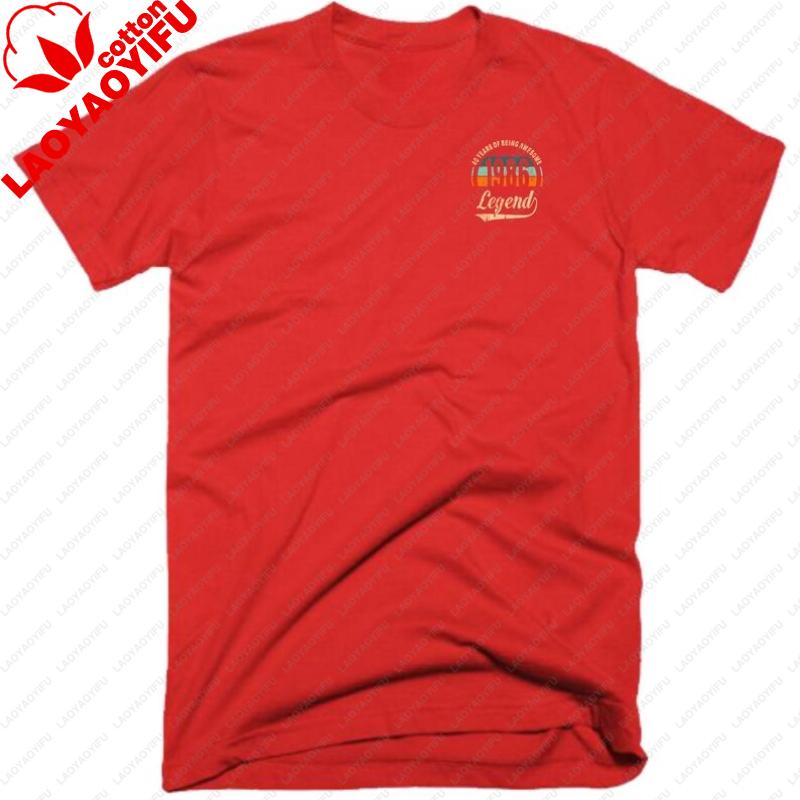 40. Geburtstag Grafik T-Shirt Klein 40 Jahre Großartig Sein Legende Geboren 1986 Lustiger Witz Fans Geschenk Streetwear Unisex T-Shirt Top