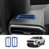 ABS blue For TOYOTA TACOMA 2024 2025 interior Car Accessories door handle window lift switch center control gear shift panle