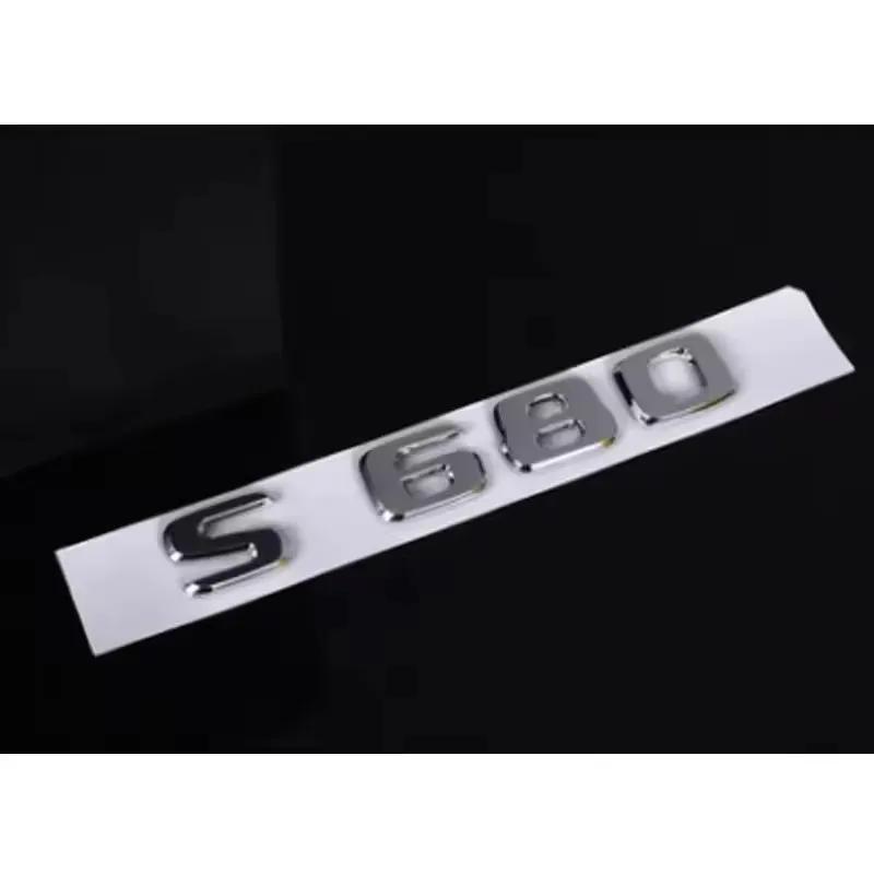 Car Wheel Cap Steering emblem Shell Sticker Chrome Emblem For Maybach Hood Lay Stand Logo S500 S600 V12 Side Fender Trunk Badge1 gos0