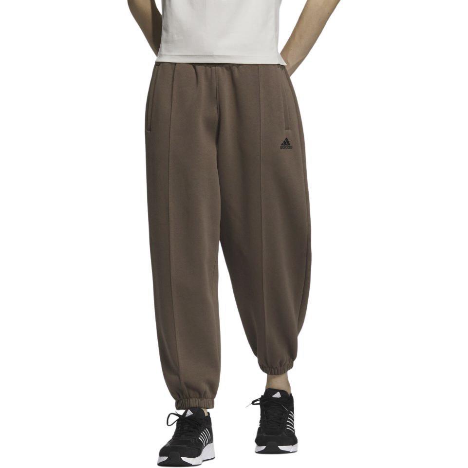 adidas Knitted Sweatpants Unisex Stratum Dark Earthy Brown JM9118