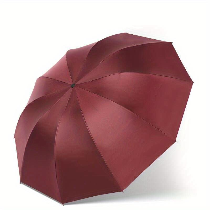 130CM Ladies Sun Umbrella Black Coating UPF50+ Manual Open Reverse Design 10 Ribs Large Size For Two