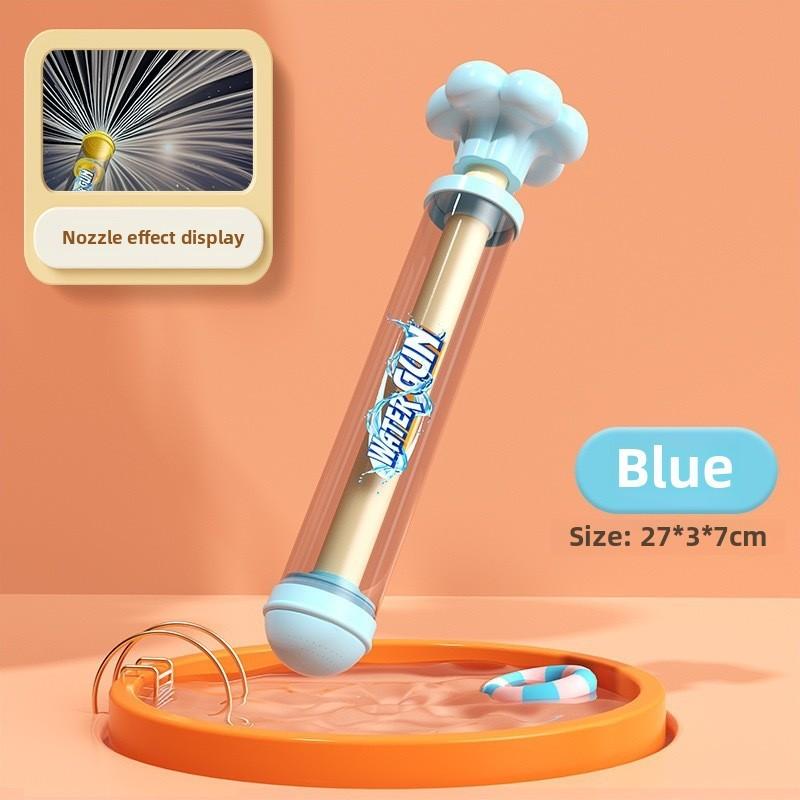 

Fireworks Spray Water Pull-Back Water Gun Outdoor Splash Games for Pool Lawn Activities Kids Interactive Water Spray Toys 1pc синій
