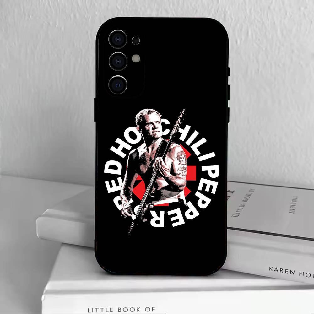 

R-Red Hot Chili Peppers Phone Case Black Silicone Soft For Samsung S25,S24,S21,S22,S23,S30,Ultra,S20,Plus,Fe,Lite Samsung S21lite
