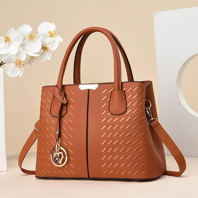 Famous Designer Brand Bags Women Leather Handbags  Luxury Ladies Hand Bags Purse Fashi Shoulder Bags