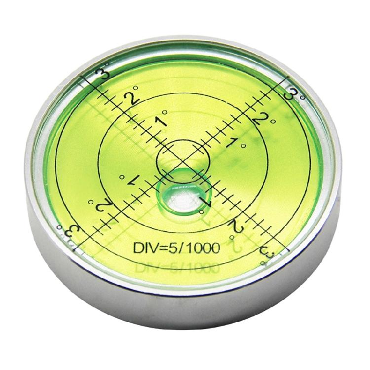 Round Bullseye Bubble Level Bullseye Spirit Bubble Level For Surveying Instrumen