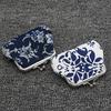 2PCS Women Coin Purse Canvas Mini Palm Size Coin Holder Durable