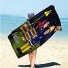 Personalized Fireman Sam's Heroic Journey Beach Towel Microfiber Beach Towel Thin Absorbent for Beach Swimming Yoga Bath Sports. 0910189