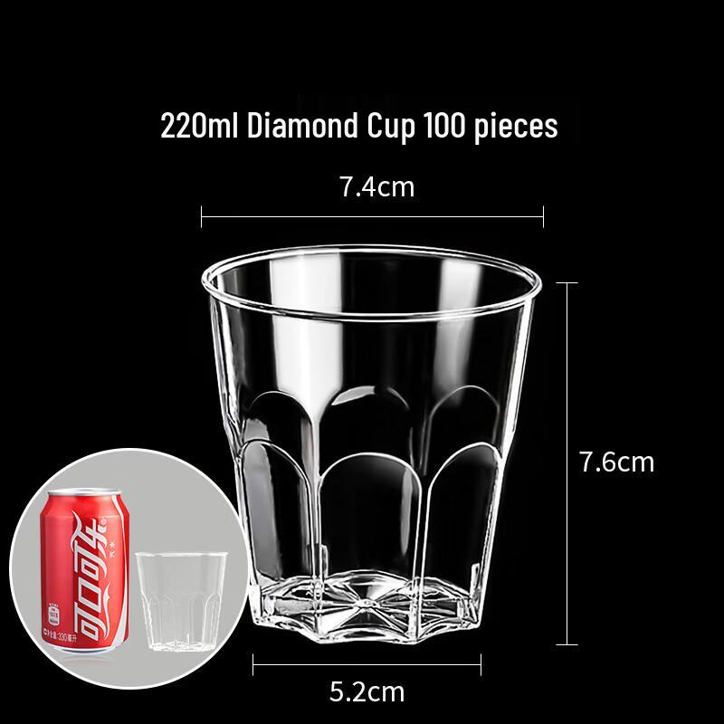 Xiehe Thickened Transparent Disposable Cups
