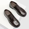Fashion Popular Business Casual Leather Shoes Fashionable Korean Leather Shoes Brand Men's Versatile Commuting Quality Comfortable Shoes