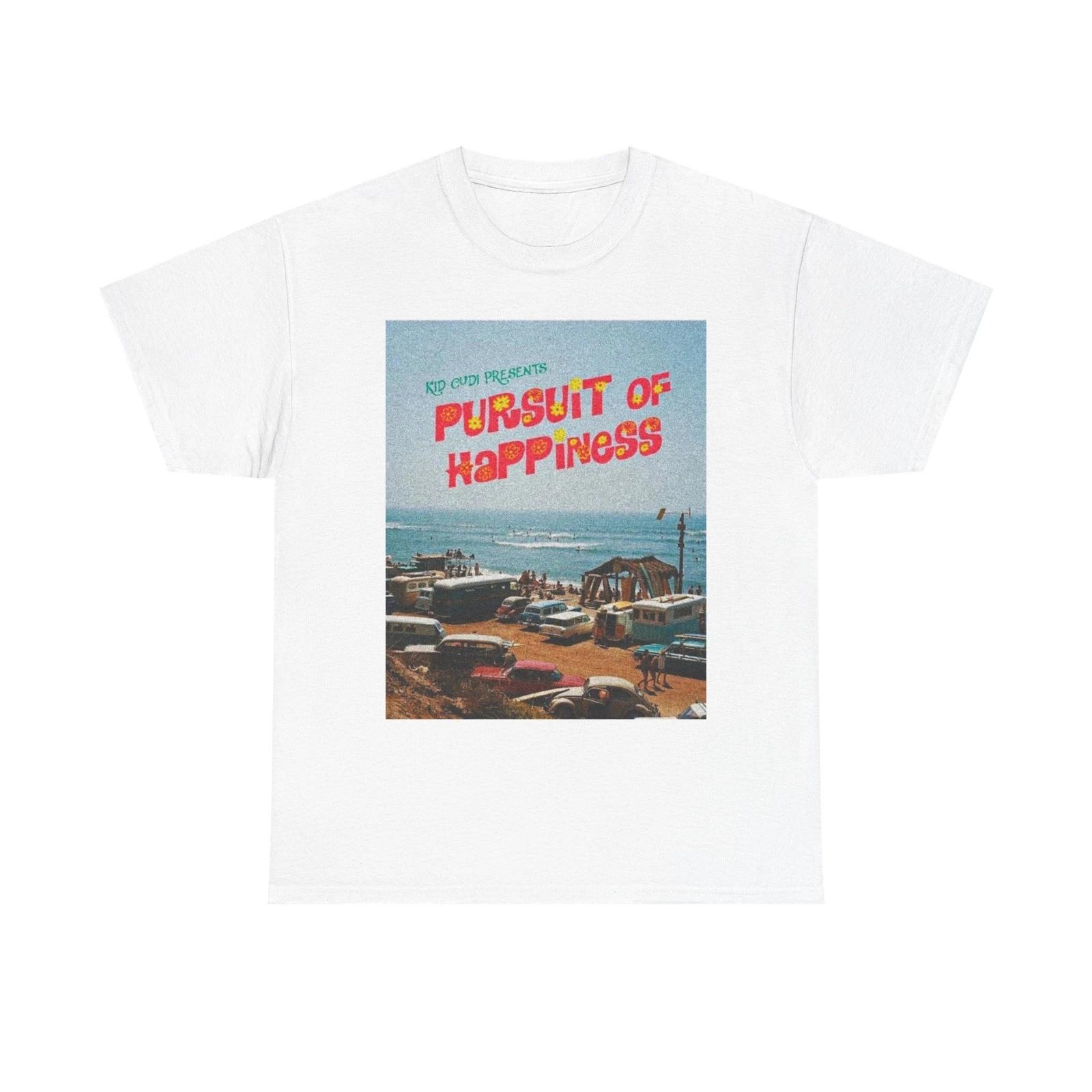 Pursuit Of Happiness Graphic T Shirt Unisex Heavy Cotton Tee Gift 2XL