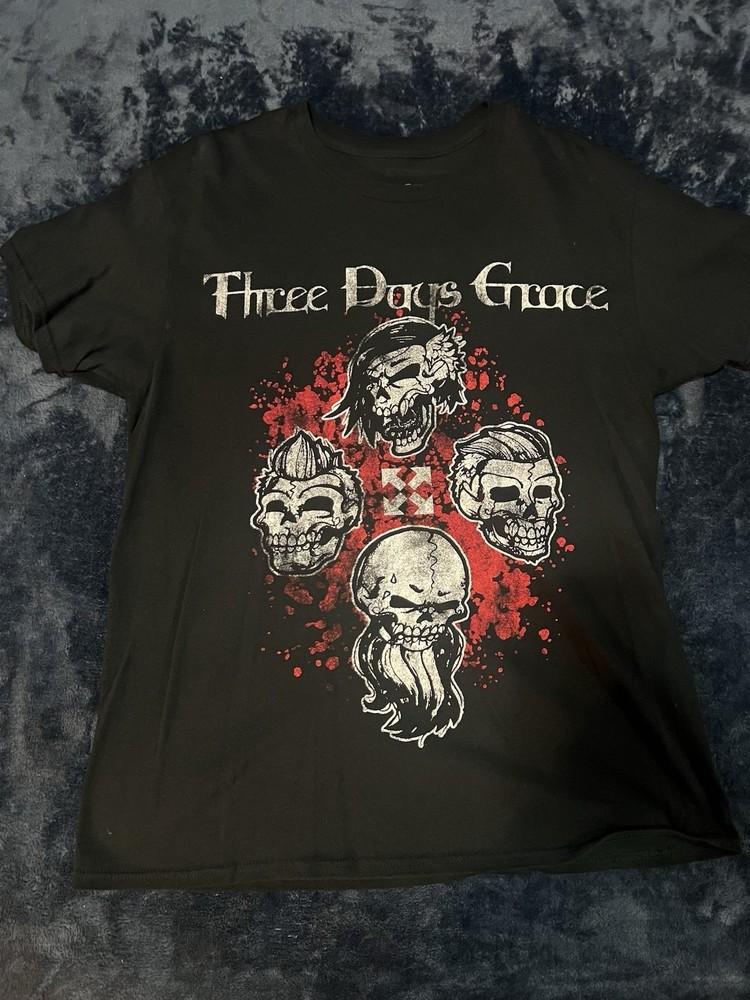 Three Days Grace - EXPLOSIONS Tour Shirt 2022 Black Unisex T-Shirt