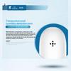 Skin Analyzer Portable Rechargeable LCD Digital Water Oil Moisture Tester for Personal Beauty Care Routine