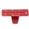 Endo Ruler Ring Aluminium Alloy Oral Gauge Endodontic Span Measure Dental InstrumentsRed