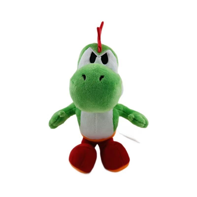 Paper Mario Stijl Platte Pluche Set - 2D Yoshi Goomba Koopa Troopa Knuffels Kleine Zachte Videogame Karakters Verzamelobjecten Fo