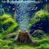 Volcanic Aquarium Stone For Decoration, Bubble Aerator For Precious Fish, ABS Volcanic Motor With Aeration Stone, 1 Piece