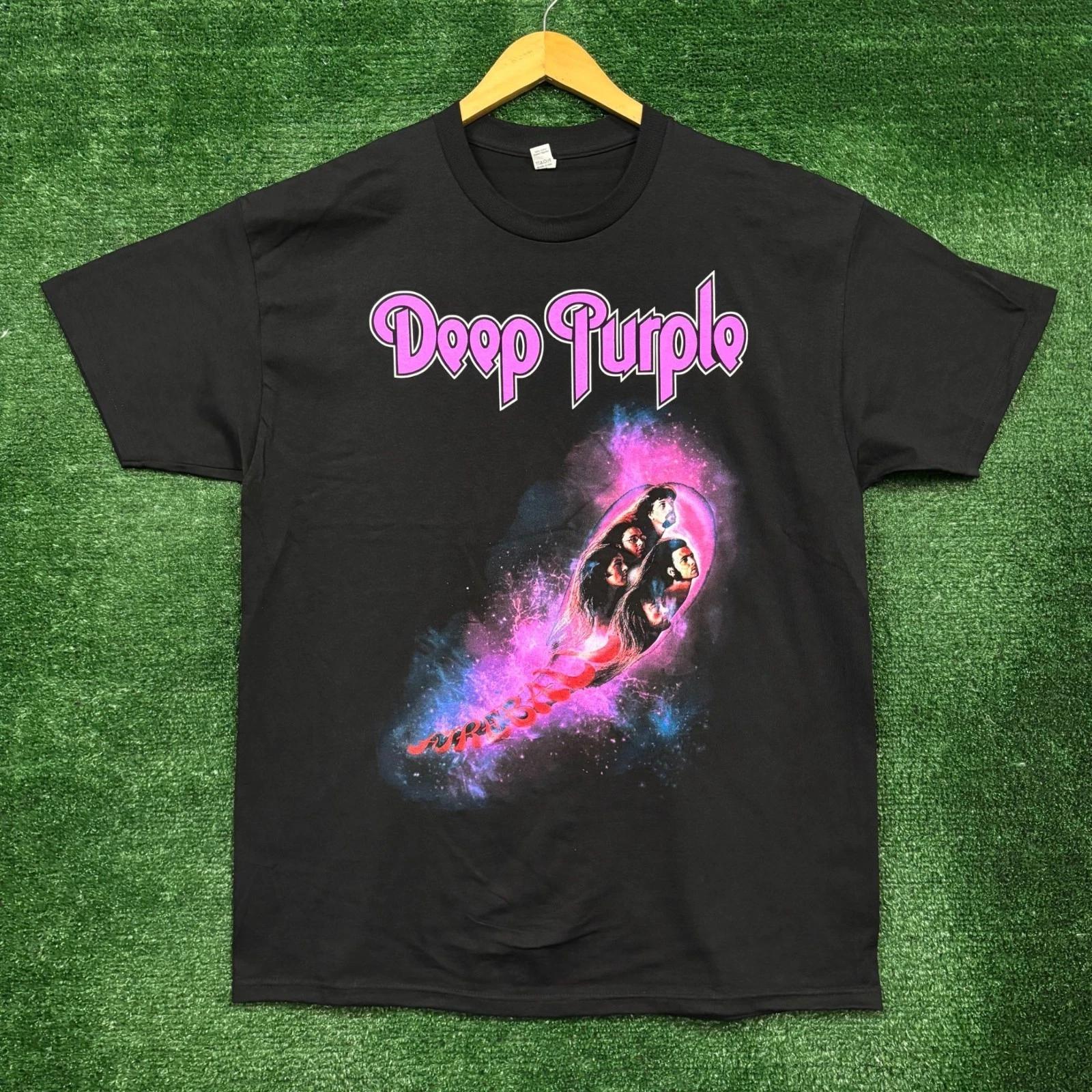 Deep Purple Fireball Album Rock Band T-Shirt Size Extra Large 4XL