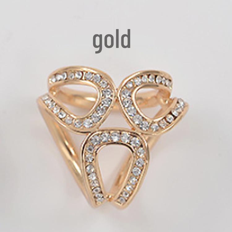 Korean Camellia Pearl Brooch with Rhinestone, Crystal & Cartoon Design - Women's Scarf Buckle 