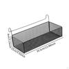 Bedroom Bedside Shelf, Bunk Bed, Iron Mesh Organizer, Heavy Duty Hanging Basket, Organizer