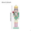Nutcracker Ornaments Christmas Photo Props Painted Decorative Traditional Desktop Decor