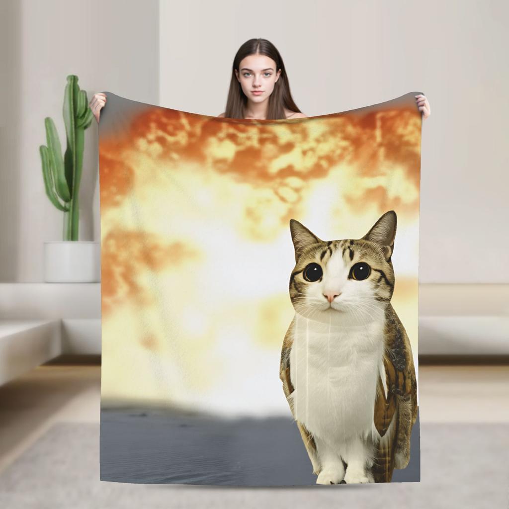 Meowl Cat Owl Plush Toy Animal_1 Blanket Super Soft Quality Winter Blanket Airplane Travel Sofa Bed Novelty Quilt