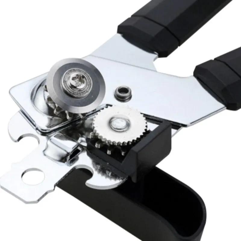 Nerezový Multifunkční Profesionální Otevírač na Plechovky Manuální Otevírač na Plechovky Craft Beer Grip Otevírač na Plechovky Otevírač na Láhve Kuchyňské Gadžety