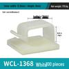Adhesive Cable Wire Organizer Clip and Fixing Base