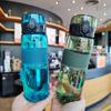 500ml Sports Water Bottle Portable Drinking Cup Large Capacity Leakproof Plastic Cup  Fitness