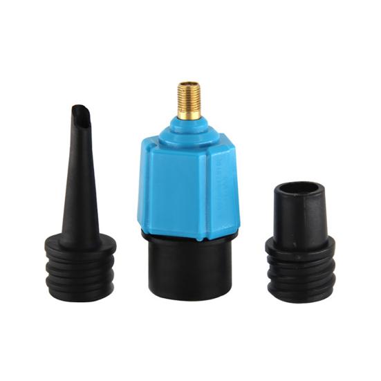 

Inflatable Air Pump Valve Adapter Nozzle Rubber Boat Tire Compressor Converter
