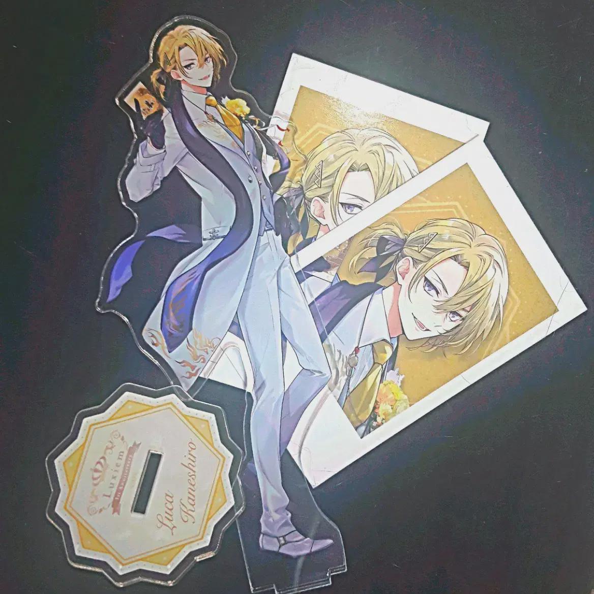 

Niji Sanji En Luka Kaneshiro 1st Anniversary Acrylic, Cheki White Day Acrylic