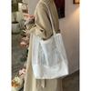 Tote Bag - Large Capacity Single Shoulder Bag - Beach Bag for Vacation - Woven Net Bag