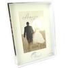 Les Trésors De Lily [M7732] - Photo Frame 'Alliances' Crystal Chrome (10x15 Cm)