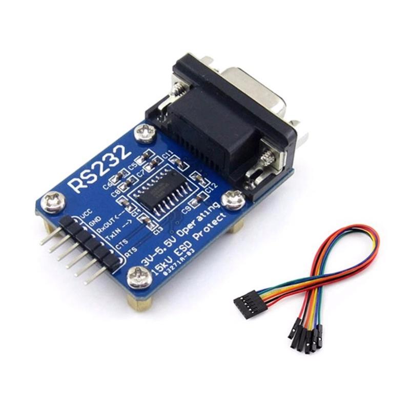 Industrial RS232 UART Serial Port Module SP3232 Chip RS232 To UART Enhances Signal Stability