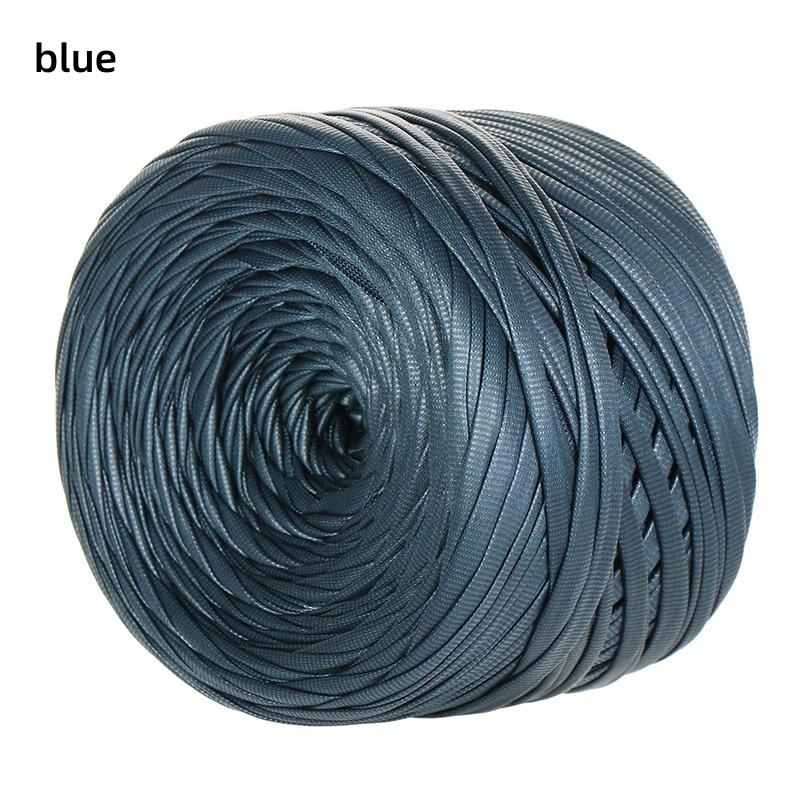 200g/Rolle Nappa Matt Kunstleder Garn für DIY Stricken Häkeln Faden Garn Handgefertigte Gewebte Taschen Schuhe Bastel Zubehör Garn