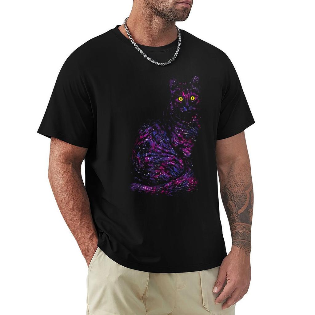 Space, Cat Space T-Shirt designer shirts shirts graphic tee sweat graphic tee shirt mens champion t shirts